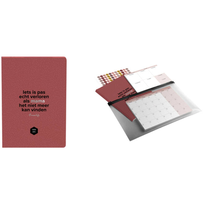 Planner en notebook Mama Baas