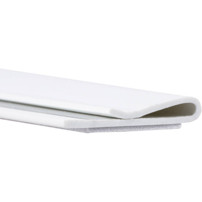 Wandlijst MAUL Express papierrail 50cm zelfklevend wit