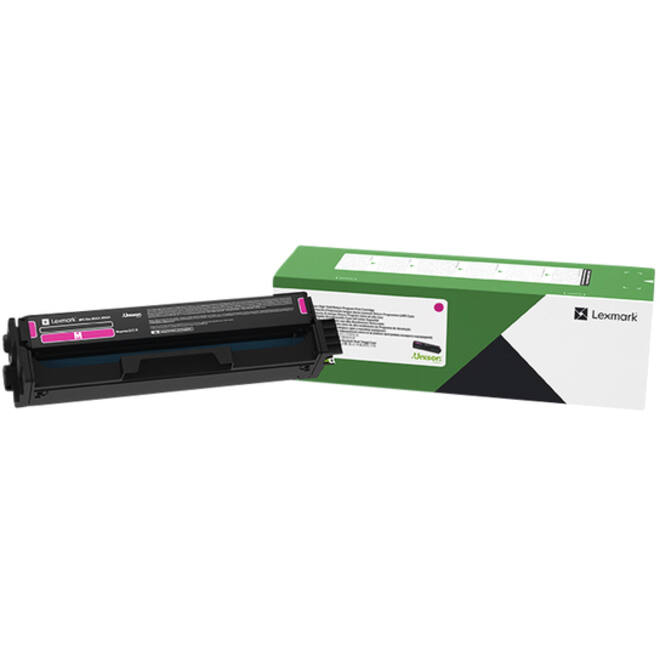 Tonercartridge Lexmark C3220M0 rood