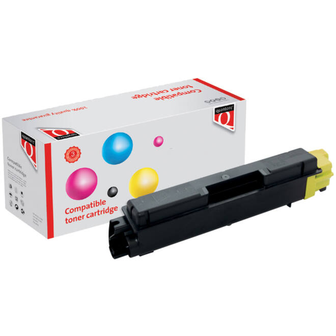 Toner Quantore alternatief tbv Kyocera TK-5160Y geel