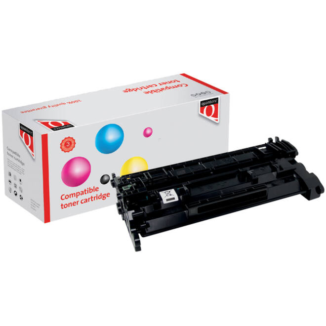 Tonercartridge Quantore alternatief tbv HP CF226X 26X zwart EHC