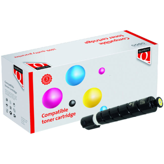 Tonercartridge Quantore alternatief tbv Canon 2185 C 002 geel
