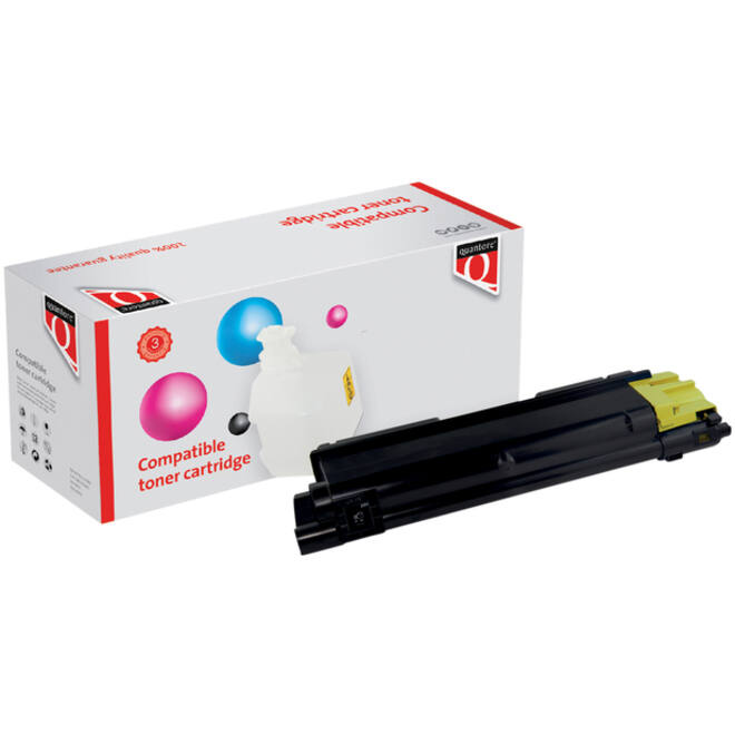 Toner Quantore alternatief tbv Kyocera TK-5135Y geel