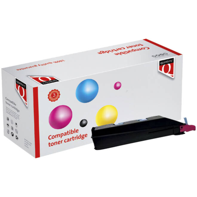 Toner Quantore alternatief tbv Kyocera TK-865M rood