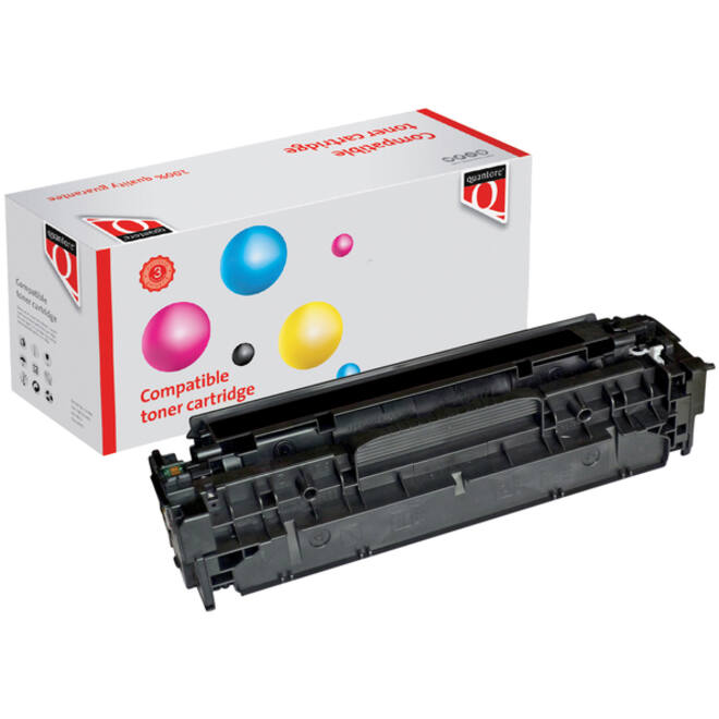 Tonercartridge Quantore alternatief tbv Canon 2662B002 / CRG-718BK zwart