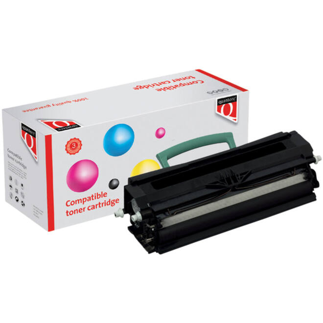 Tonercartridge Quantore alternatief tbv Lexmark E450H11E zwart