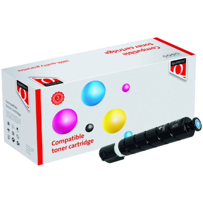 Tonercartridge Quantore alternatief tbv Canon 2183 C 002 blauw