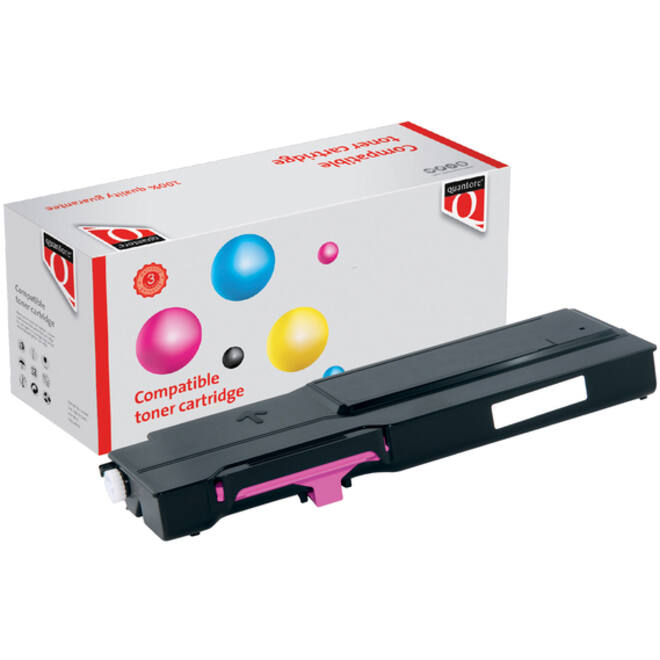 Toner Quantore alternatief tbv Dell 593-BBBS rood