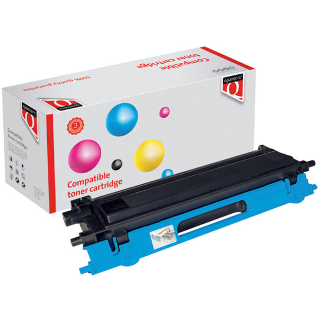 Toner Quantore alternatief tbv Brother TN-135C blauw