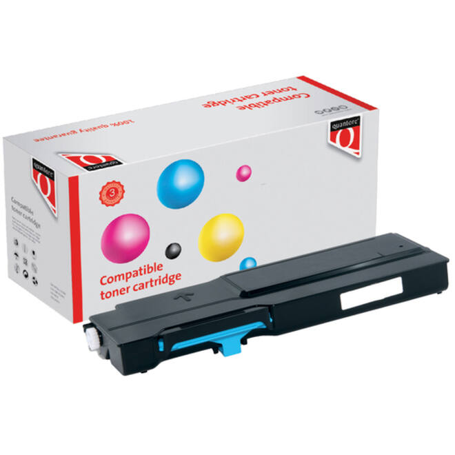 Tonercartridge Quantore alternatief tbv Xerox 106R03518 blauw
