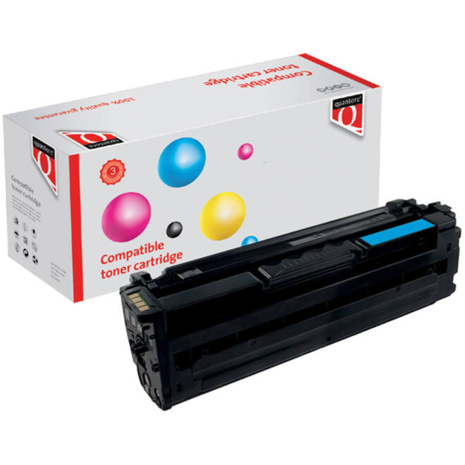Tonercartridge Quantore alternatief tbv Samsung CLT-C505L/ELS blauw