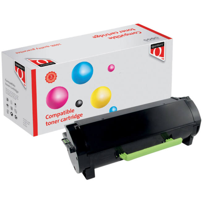 Tonercartridge Quantore alternatief tbv Lexmark 60F2X00 zwart