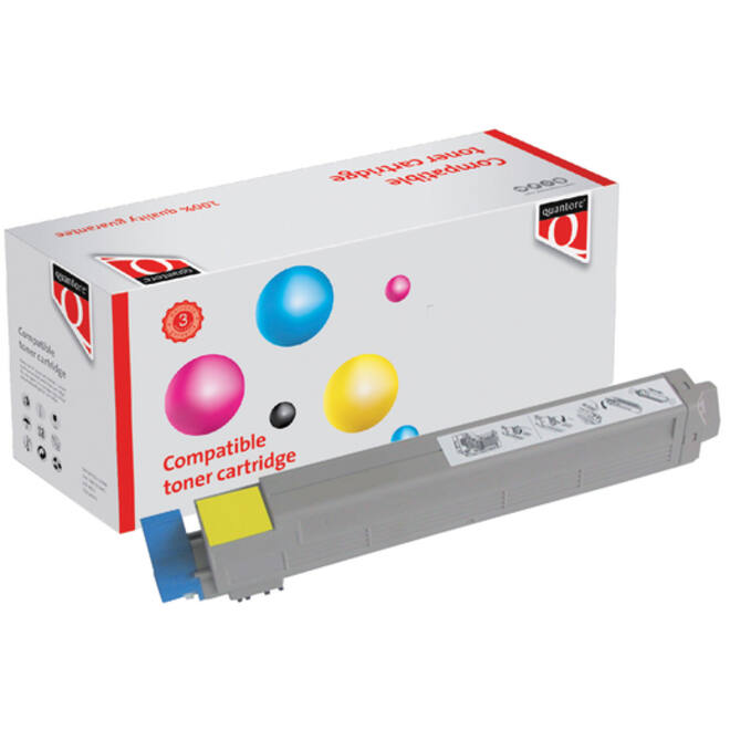 Tonercartridge Quantore Oki 44643001 yellow
