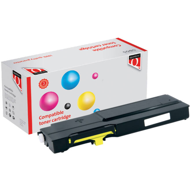 Tonercartridge Quantore alternatief tbv Xerox 106R03517 geel