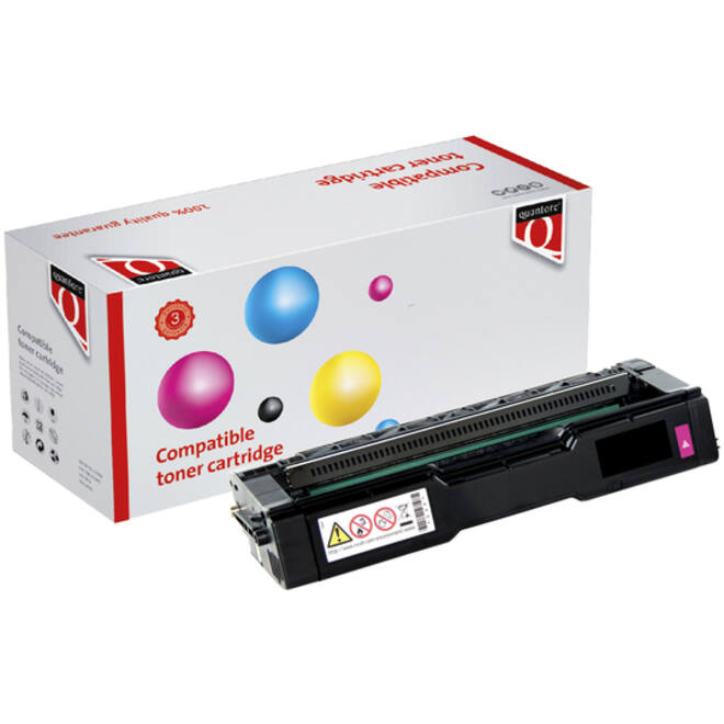 Toner Quantore alternatief tbv Ricoh 407901 rood