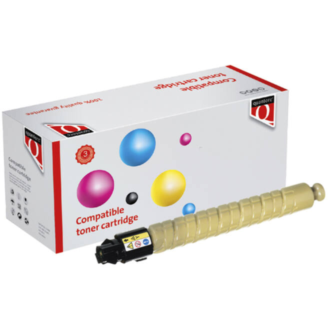 Toner Quantore alternatief tbv Ricoh 842094 geel
