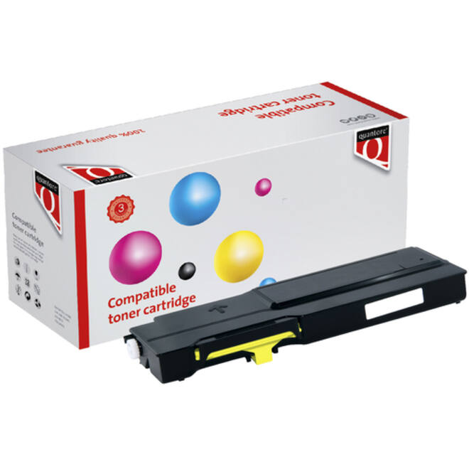 Tonercartridge Quantore alternatief tbv Xerox 106R03529 geel
