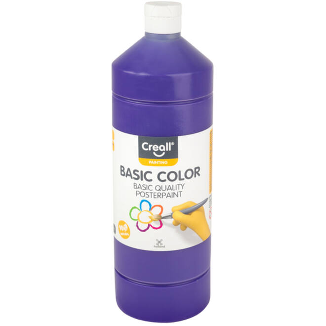 Plakkaatverf Creall basic paars 1000ml
