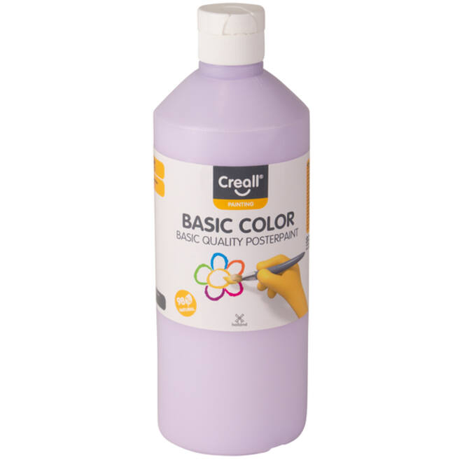 Plakkaatverf Creall basic pastel violet 500ml