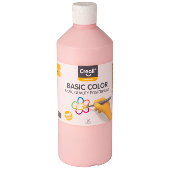 Plakkaatverf Creall basic pastel rood 500ml