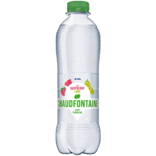 Water Chaudfontaine fusion framb/lime petfles 500ml