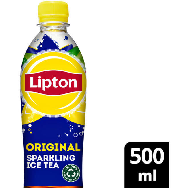 Frisdrank Lipton Ice tea sparkling petfles 500ml
