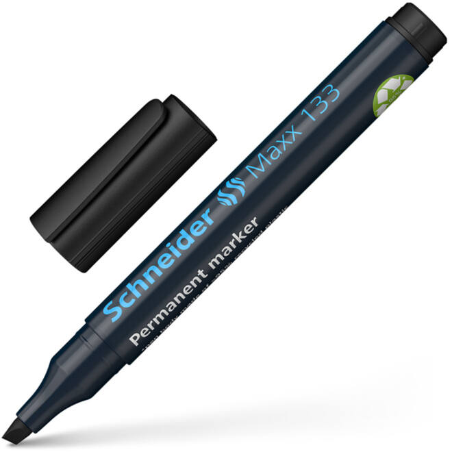 Viltstift Schneider Maxx 133 beitel 1-4mm zwart