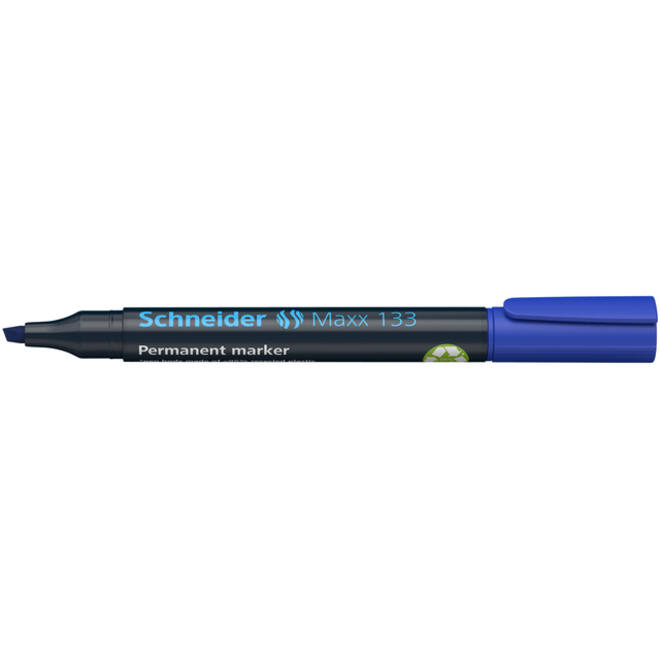 Viltstift Schneider Maxx 133 beitel 1-4mm blauw