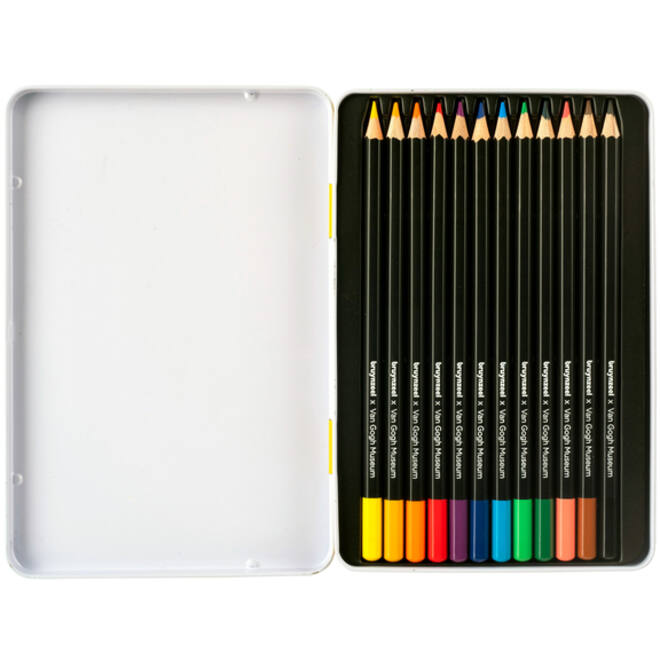 Kleurpotlood Bruynzeel x Van Gogh Museum set à 12 kleuren assorti