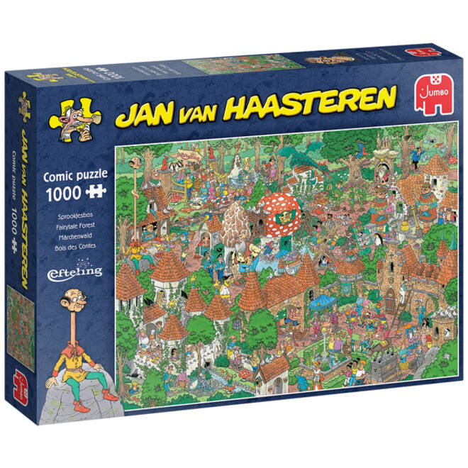 Puzzel Jan van Haasteren Efteling Sprookjesbos 1000 stukjes