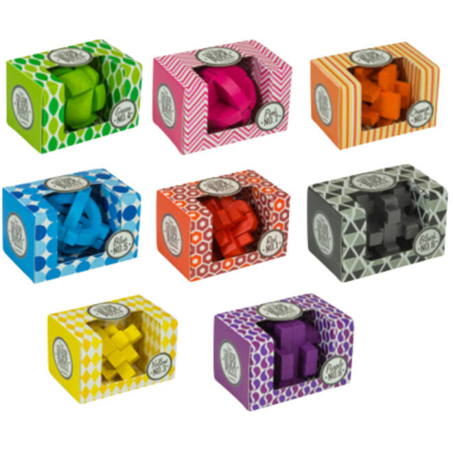 Puzzel Colour Block display (24 stuks)