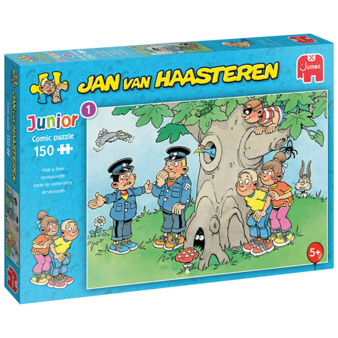Puzzel Jan van Haasteren Junior verstoppertje 150 stukjes