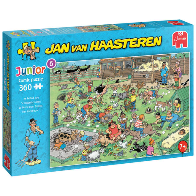 Puzzel Jan van Haasteren Junior De Kinderboerderij 360 stukjes