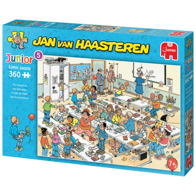 Puzzel Jan van Haasteren Junior Het Klaslokaal 360 stukjes