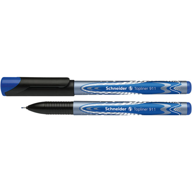 Fineliner Schneider Topliner 911 0.4mm blauw