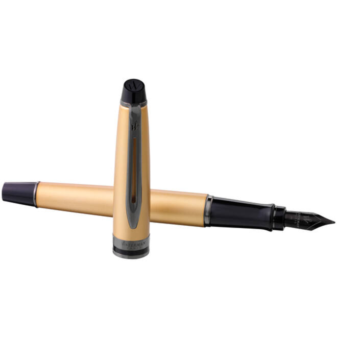 Vulpen Waterman Expert metallic gold lacquer RT fijn