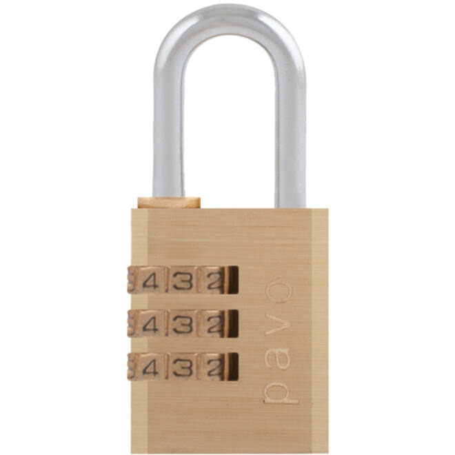 Hangslot Pavo met cijferslot 41x28x12mm