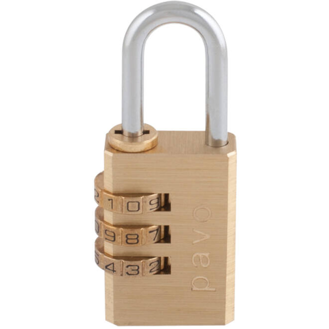 Hangslot Pavo met cijferslot 41x28x12mm