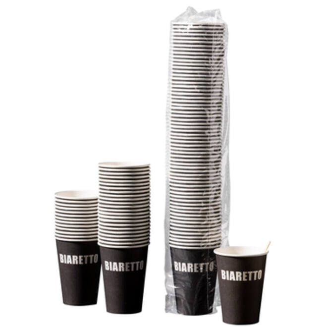 Beker karton Biaretto 180cc 100 stuks