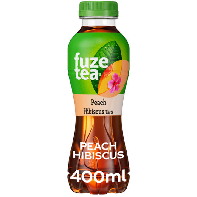 Frisdrank Fuzetea peach hibiscus petfles 400ml