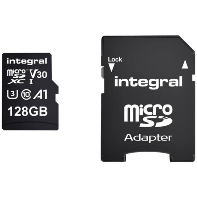 Geheugenkaart Integral microSDXC 128GB