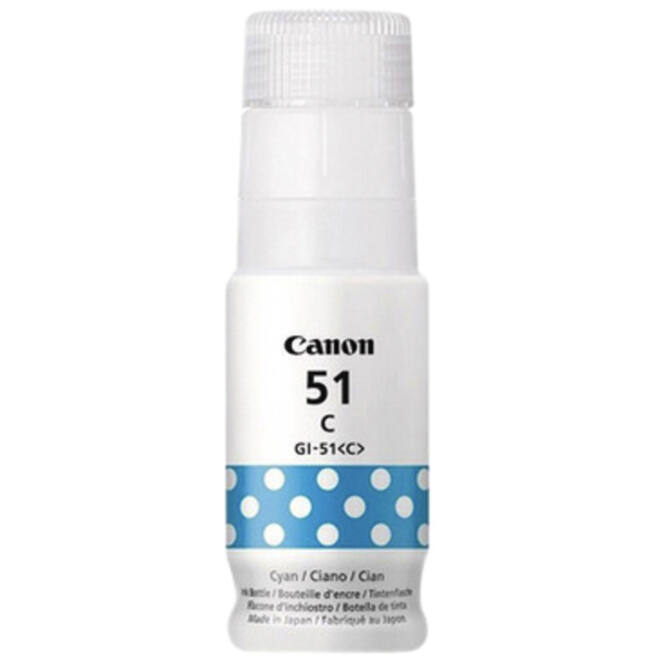 Flacon navulinkt Canon GI-51 blauw