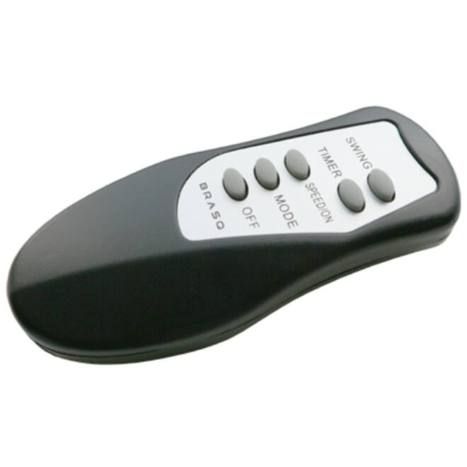 Statiefventilator BRASQ met remote Ø 40cm zwart