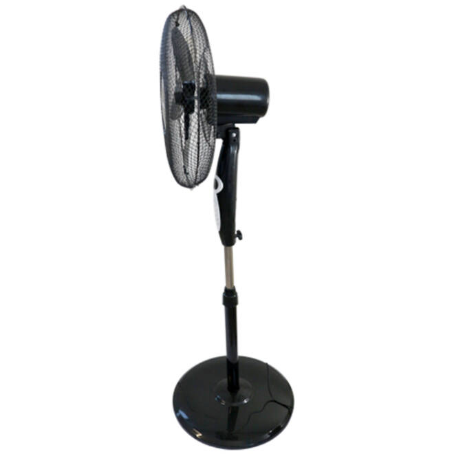 Statiefventilator BRASQ met remote Ø 40cm zwart