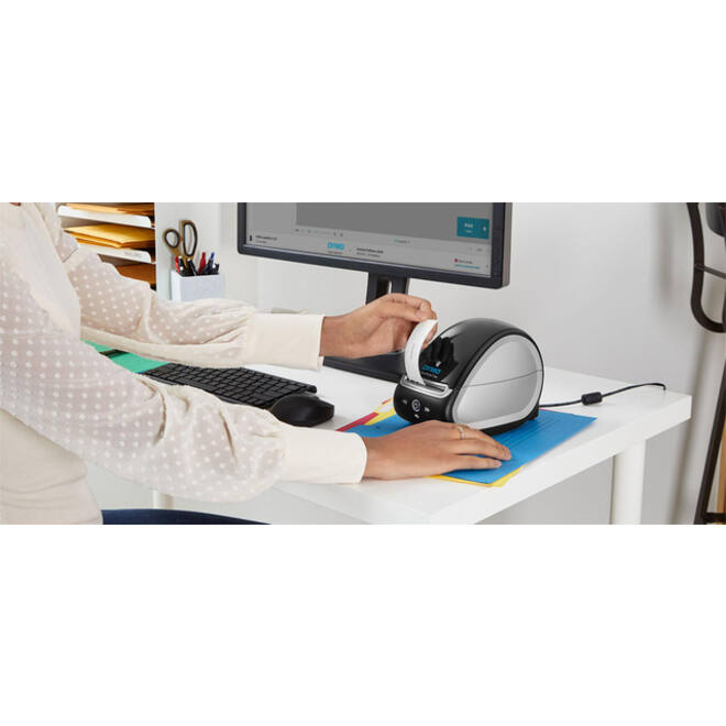 Labelprinter Dymo LabelWriter 550 Turbo desktop zwart