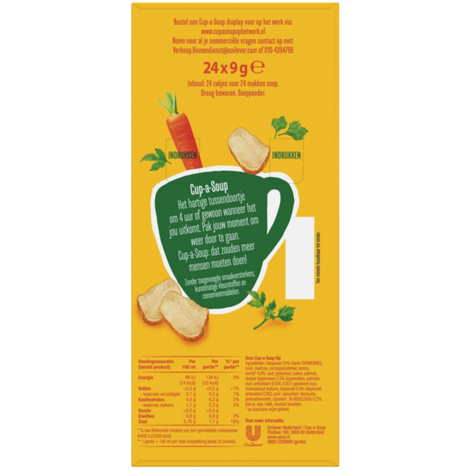 Cup-a-Soup Unox kip 140ml