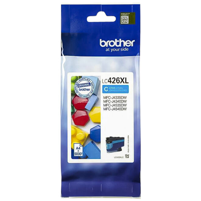 Inktcartridge Brother LC-426XLC blauw