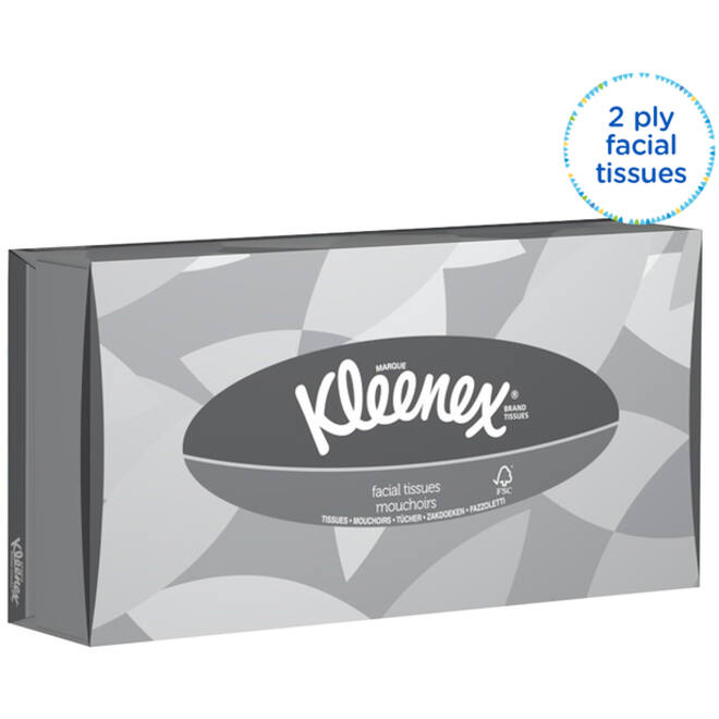 Facial tissues Kleenex standaard 2-laags 21x100stuks wit 8835