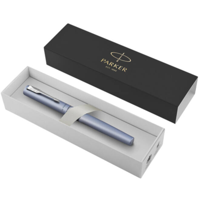 Rollerpen Parker Vector XL silver-blue medium