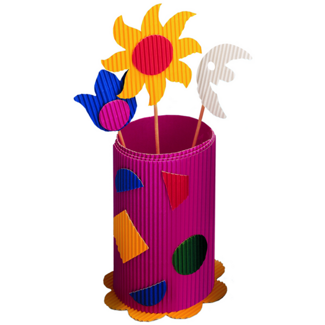 Golfkarton Folia E-golf 35x50cm 10 vel assorti